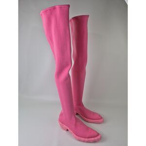 CamperLab Women's Pink Venga Thigh-High Western Style Boots Size 39